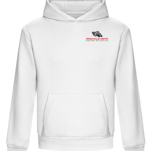 Heavyweight Winter Hoodie - Red & Black Pinnacle Logo