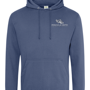 Lightweight Summer Hoodie - White Pinnacle Logo