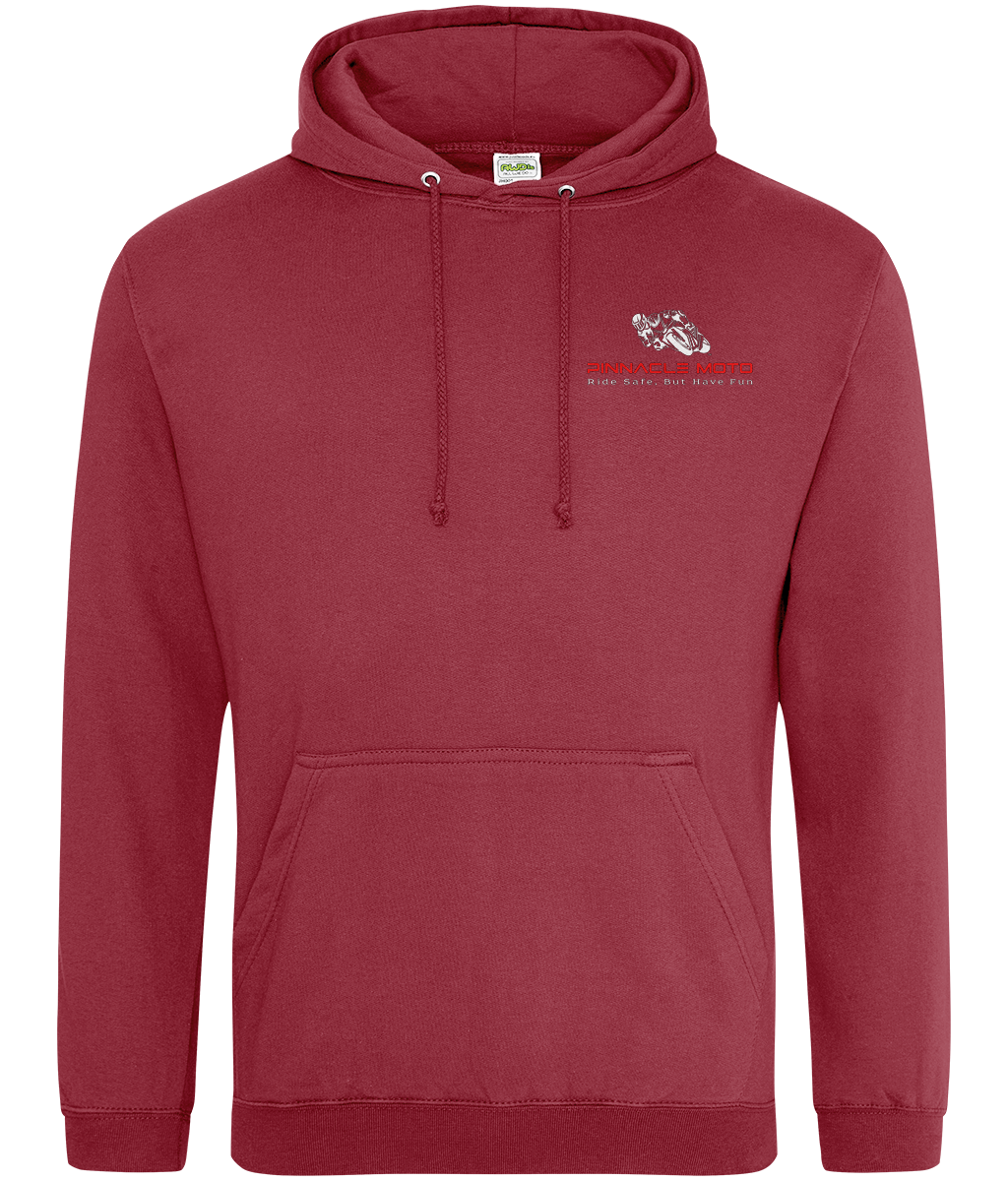 Lightweight Summer Hoodie - Red & White Pinnacle Logo - Image 2